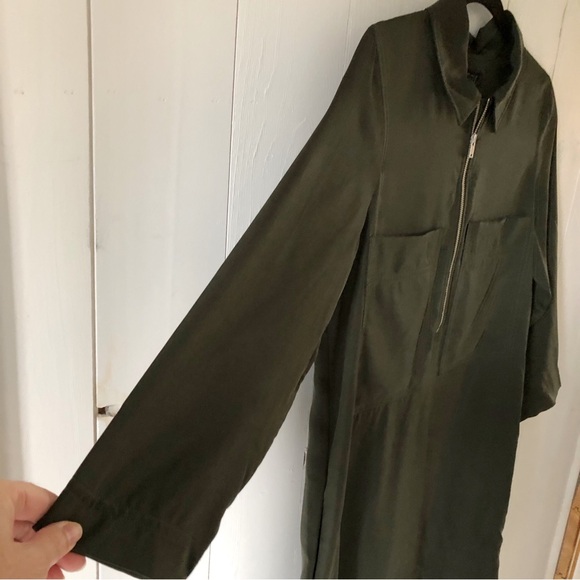 COS Women's Green Zip-Up Dress - Picture 13 of 16